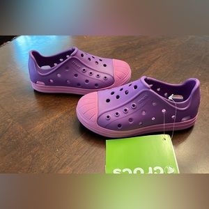 Croc kids slip on shoes size 10c
